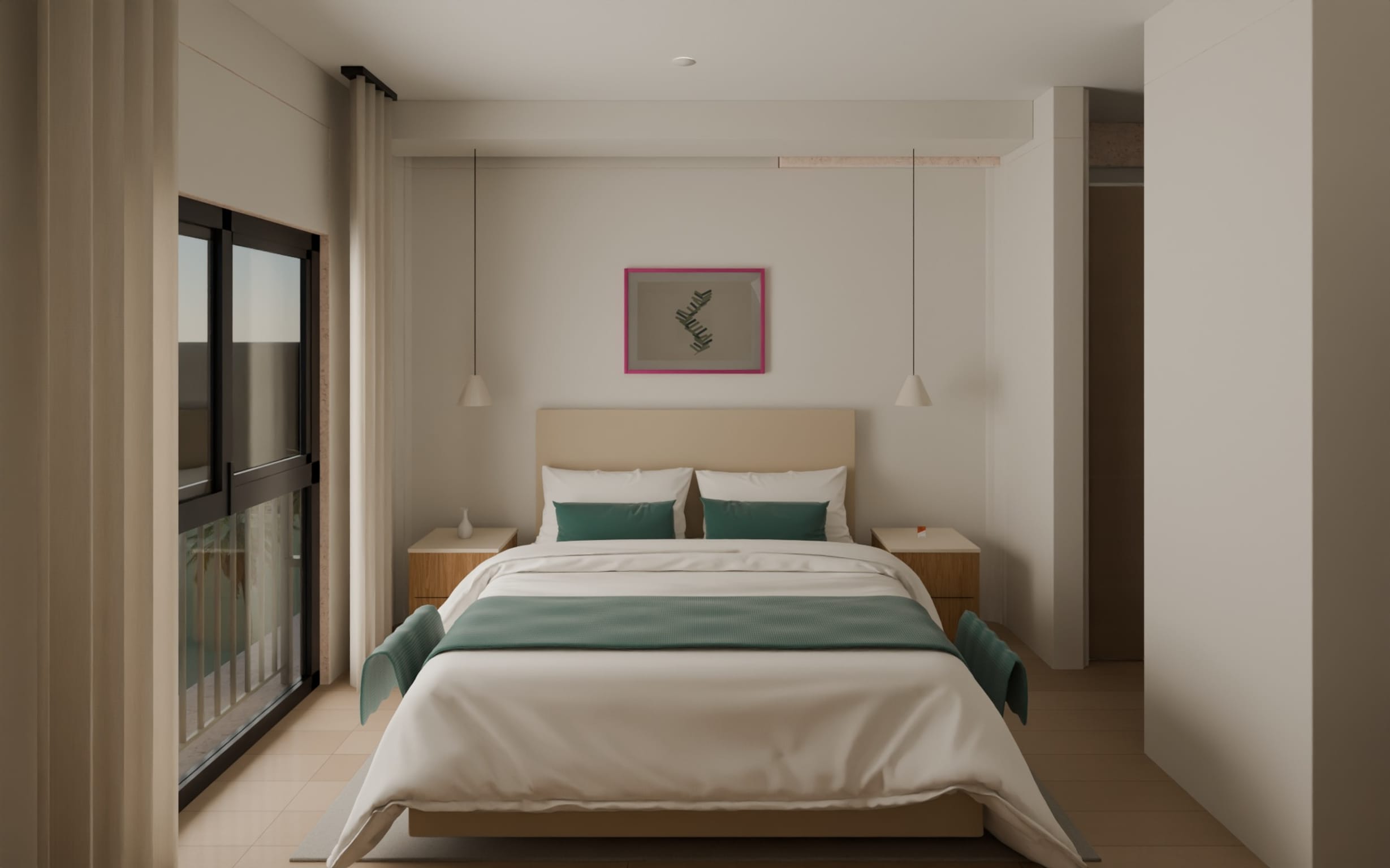Reference interior: primary bedroom